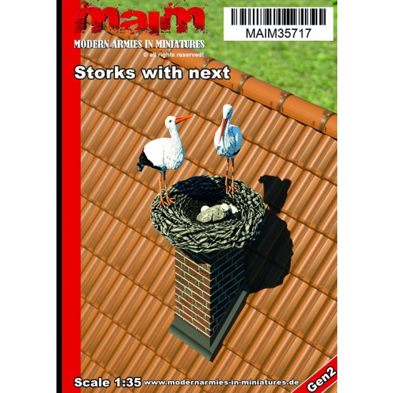 1/35 Storks & Nest
