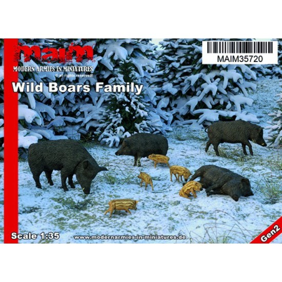 1/35 Wild Boars Family
