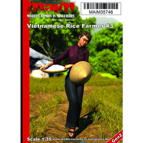 1/35 Vietnamese Rice Farmer #3