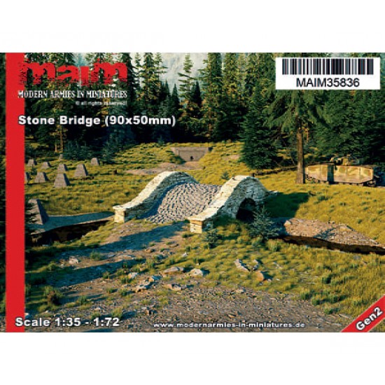 1/35 Stone Bridge (90x50mm) 