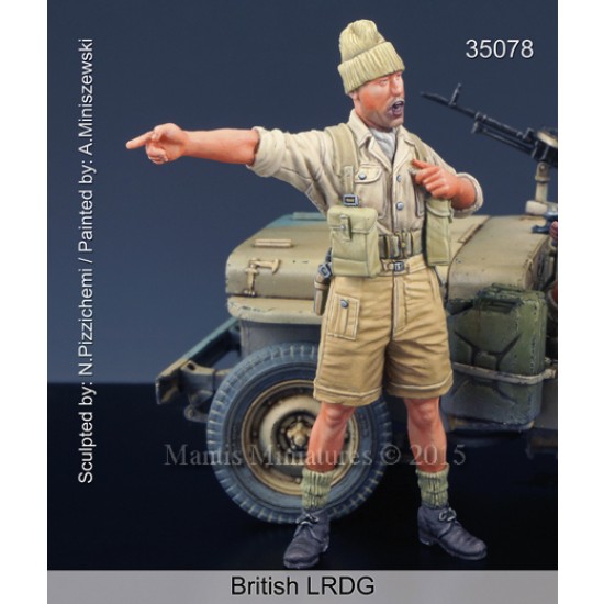 1/35 British LRDG (Long Range Desert Group) Worker (1 Figure)