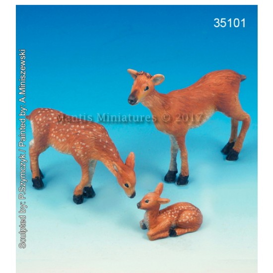 1/35 Animals Set #29 - Rehe / Deer