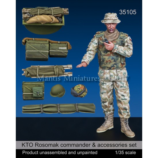1/35 KTO Rosomak Commander & Accessories Set