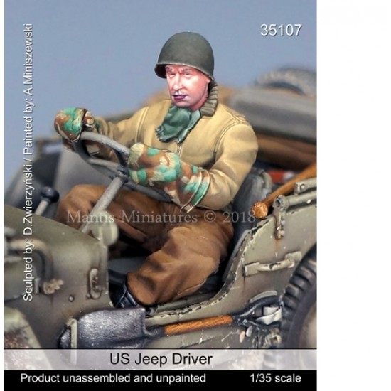 1/35 WWII US Jeep Driver