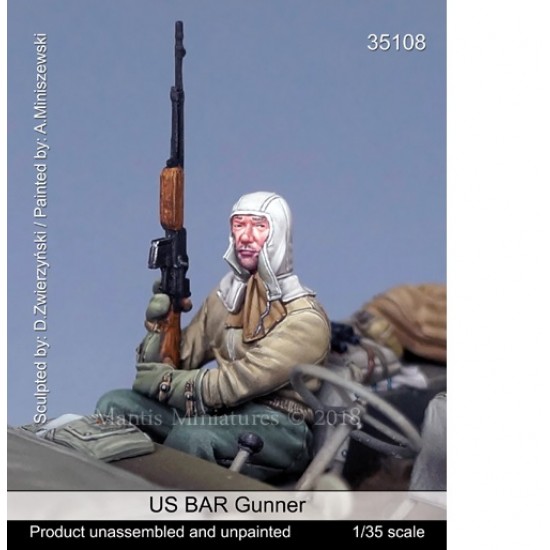 1/35 WWII US BAR Gunner