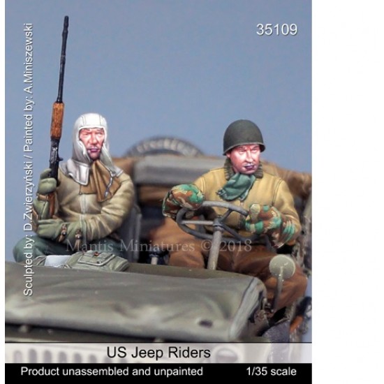 1/35 WWII US Jeep Riders