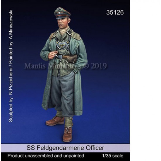 1/35 SS Feldgendarmerie German Military Police Officer