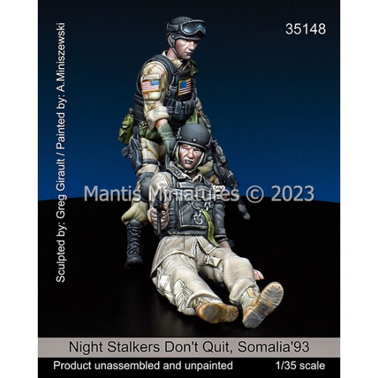 1/35 Night Stalkers Dont Quit, Somalia 1993 (2 figures)