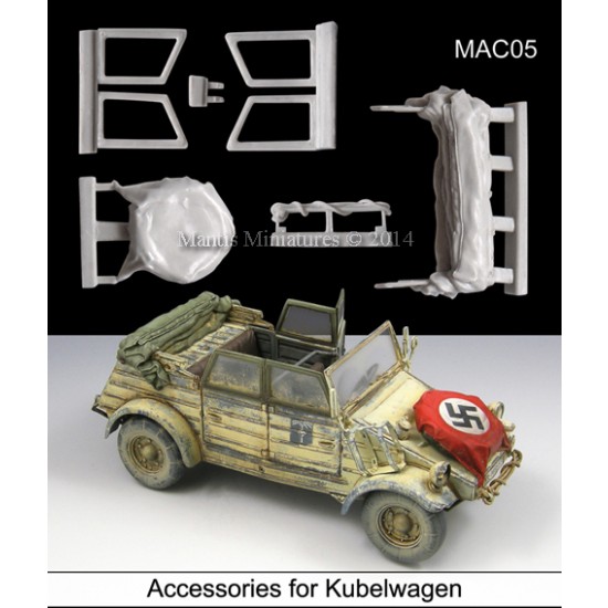 1/35 Accessories for Tamiya Kubelwagen kit