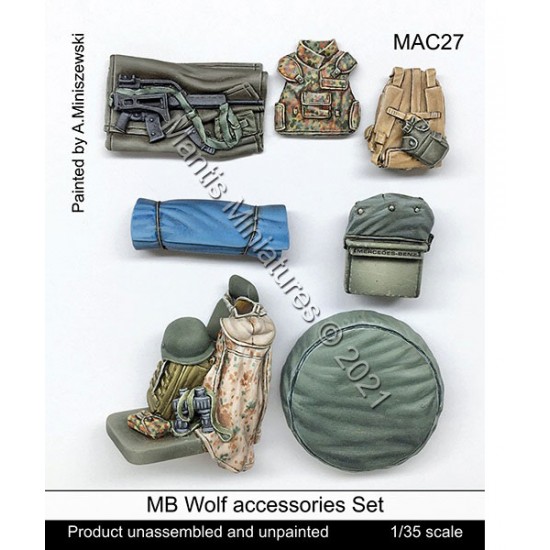 1/35 MB Wolf Stowage Set for Revell kit