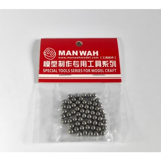 3mm Stainless Steel Ball for Water-Based Paint Mixing (approx. 16.6g, 62pcs)