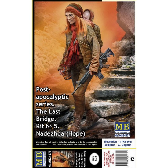 1/24 Post-apocalyptic Series - The Last Bridge Kit No.5 Nadezhda (Hope)