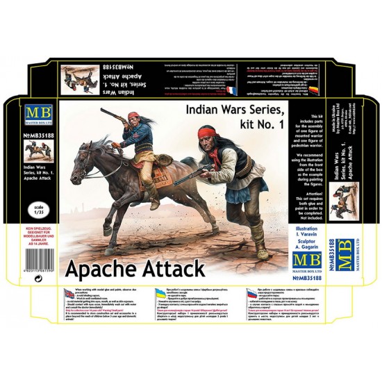 1/35 Indian Wars Series kit No.1 - Apache Attack