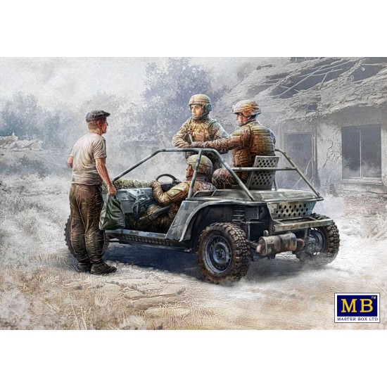 1/35 Ukrainian Infantry Kursk Region, Summer 2024 (4 figures)