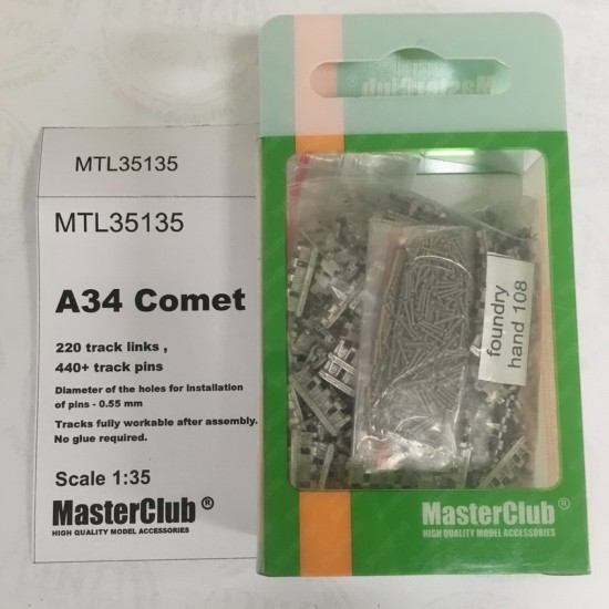 1/35 Tracks for A34 Comet