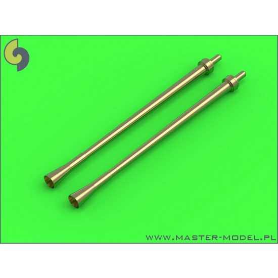 1/144 German Aircraft Cannon 3.7cm Flak 18 Gun Barrels for Junkers Ju-87G Stuka (2pcs)