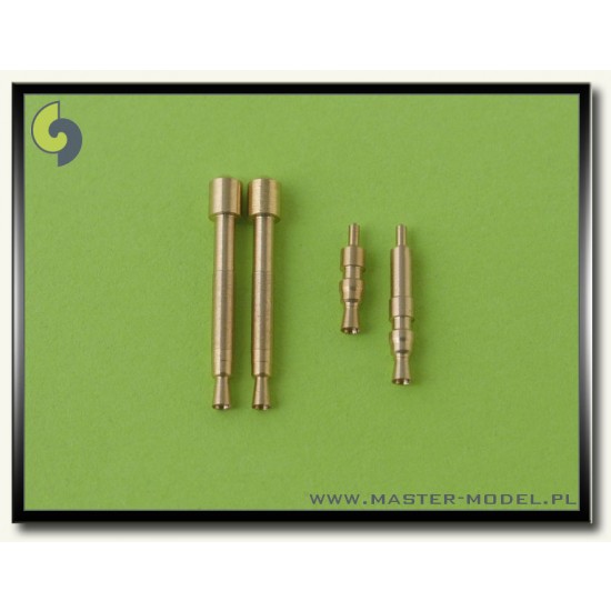 1/32 Bf 109 E3 - E9, T Armament Set (MG 17 Tips,MG FF Barrels)