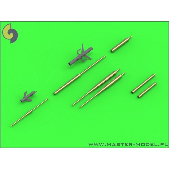 1/72 Sukhoi Su-17 / Su-20 / Su-22 Fitter Pitot Tubes and 30mm Gun Barrels