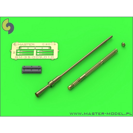 1/35 KPV Russian 14.5mm Heavy MG - Round Cooling Holes for ZPU-1/2/4 AA Systems (1pc)
