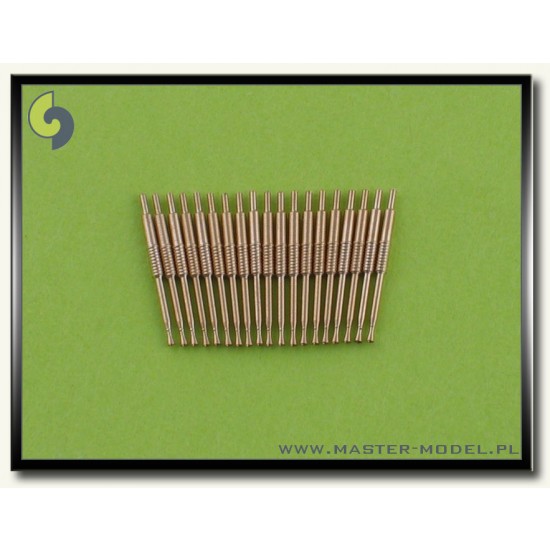 Master Model 1/350 Bofors 40 mm/56 (1.5in) barrels (20pcs) - SM350-014 Master Model 1/350 Bofors 40 mm/56 (1.5in) barrels (20pcs) - SM350-014