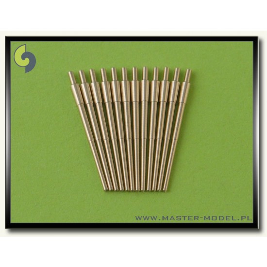 1/350 IJN 12cm/45 (4.7") 10Th Year Type Barrels (12pcs)