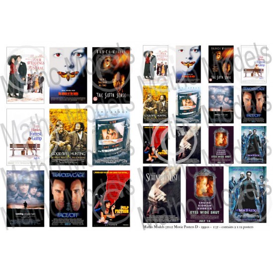 1/35 Movie Posters D 1990s