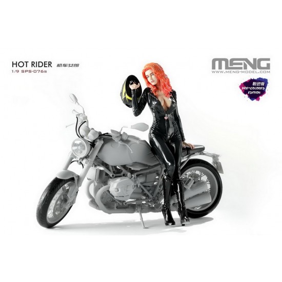 1/9 Hot Rider [Pre-colored Edition] (women motorcyclists/motorbike girl)
