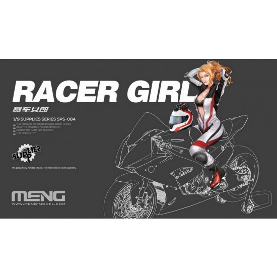 1/9 Racer Girl for Motorcycle