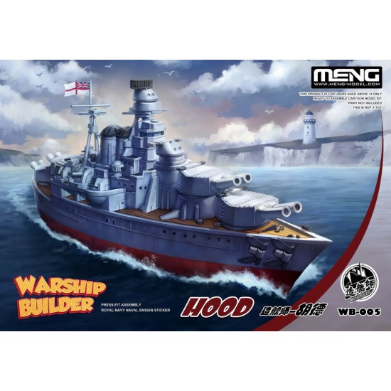 Warship Builder - HMS Hood Battlecruiser Egg Ship