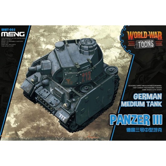 World War Toons - German Medium Tank Panzer III [Q Version]