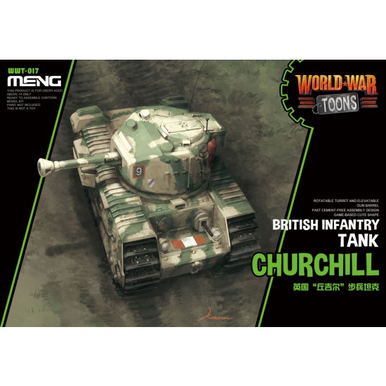 World War Toons - British Infantry Tank Churchill [Q Version]