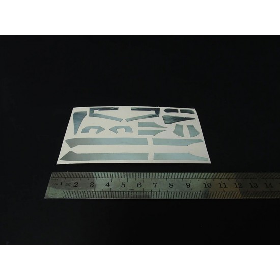 1/32 Yak-9. Exterior Panels