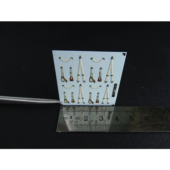 1/72 WWII Luftwaffe Seat Belts Early