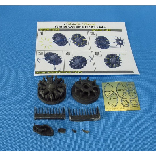 1/48 Wright R-1820 Cyclone Late Radial Engine