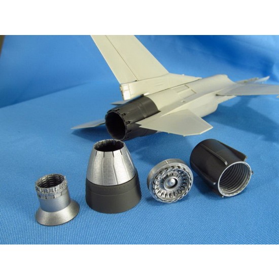 1/48 F-16 Fighting Falcon Engine F110 Jet Nozzle for Tamiya kits (closed)