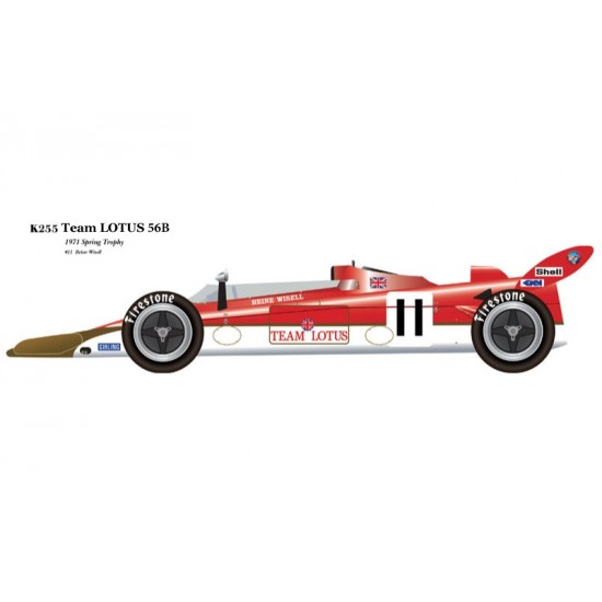 1/20 Full Detail Kit: Lotus 56B '71 Ver.C Spring Trophy #11 Reine Wisell