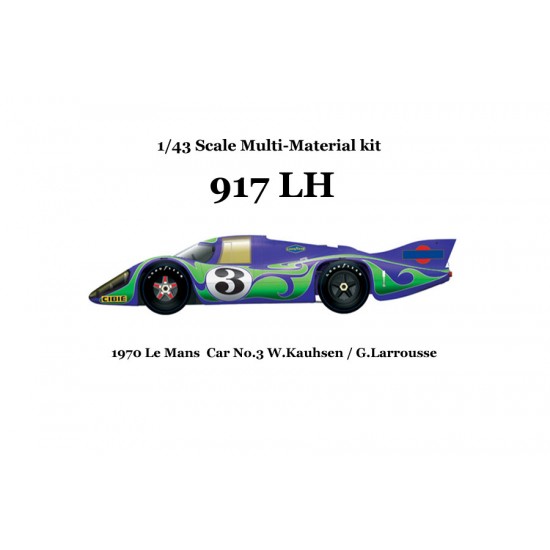 1/43 Multi-Material Kit: 917LH '70 Ver.B No.3 24h Car No.3 W.Kauhsen/G.Larrousse
