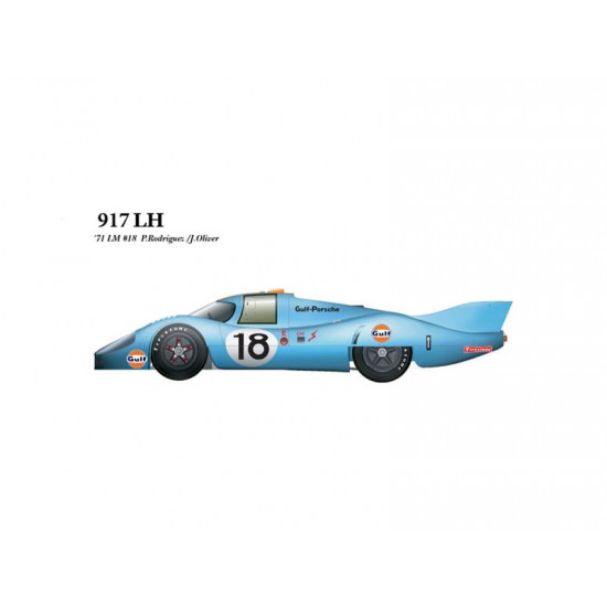 1/43 Multi-Material Kit: 917LH '71 24h Car Ver.B No.18 P.Rodriguez/J.Oliver