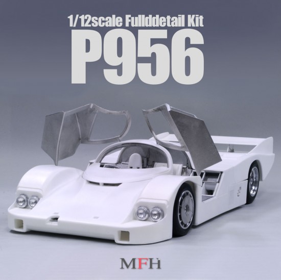 1/12 Multimedia kit - Porsche 956 (Version A) Sarthe 24 Hours 1983 