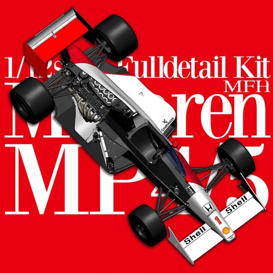 1/12 McLaren MP4/5 Ver.A 1989 Rd.9 German GP / Rd.12 Italian GP #1/#2