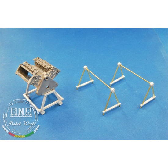 1/20 DFV Engine Stand & Pit Stand set