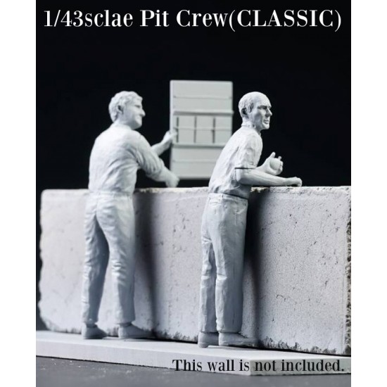 1/43"Dive Nine" Figure Series - Pit Crew [Classic] 
