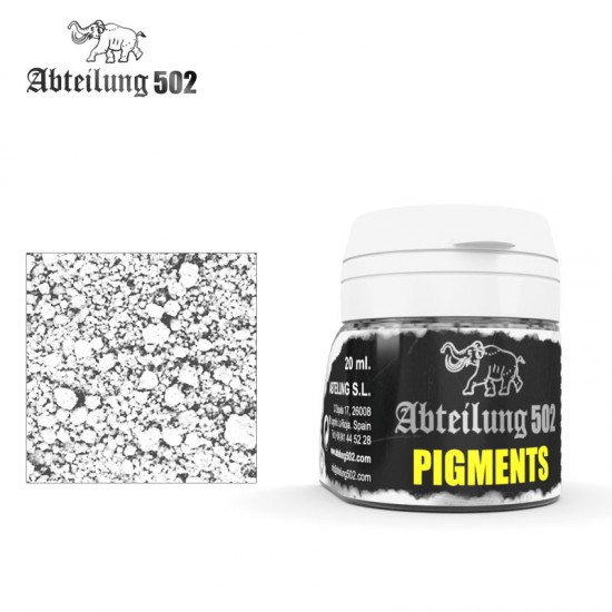 502 Abteilung Pigment - Ashes White (20ml)