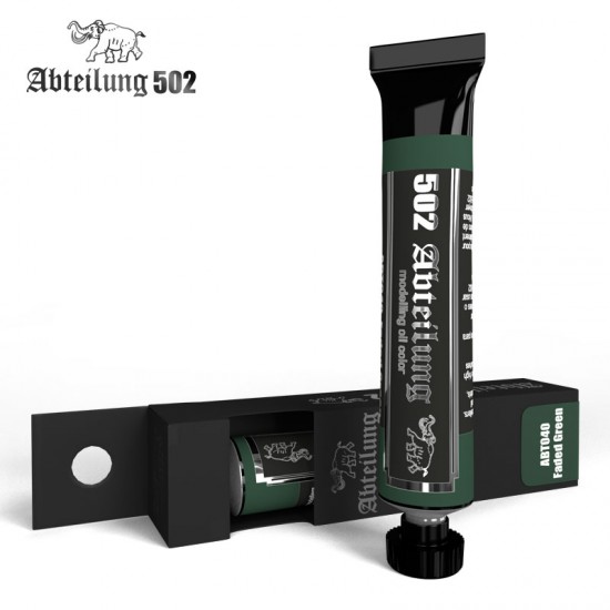 502 Abteilung Oil Paint - Faded Green (20ml)
