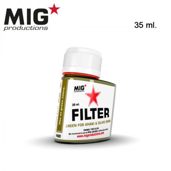 Green for Khaki & Olive Drab (Enamel Type Filter) 35ml