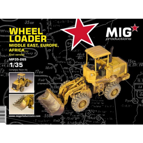 1/35 Modern Wheel Loader (Civil Version) in Middle East, Europe, Africa...