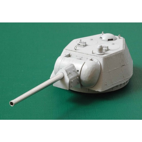 1/35 T-34 Cast Hexagonal Turret (UVZ) Metal Gun Barrel for Zvezda/Dragon kits