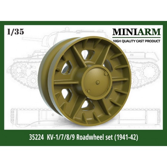 1/35 KV-1/7/8/9 Roadwheel set (1941-42)