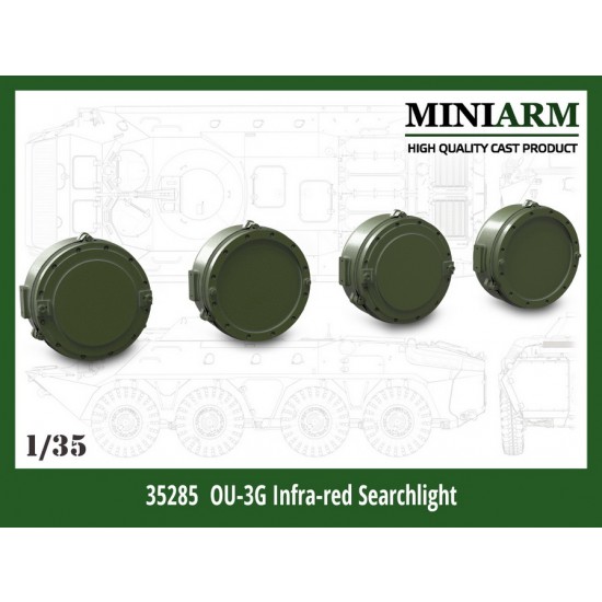 1/35 OU-3G Infra-red Searchlight (device night vision)