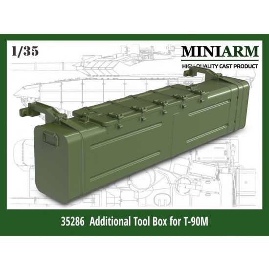 1/35 Additional Tool Box for T-90M